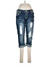Almost Famous Hearts Blue Jeans Size 9 - photo 1