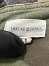 Thread & Supply Camo Green Overall Shorts Size S - photo 3