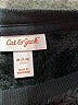 Cat & Jack 100% Polyester Hearts Black Sweatshirt Size 7 - 8 - photo 3