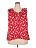 CAbi 100% Polyester Red Sleeveless Blouse Size XXL - photo 1