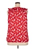 CAbi 100% Polyester Red Sleeveless Blouse Size XXL - photo 2