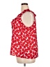 CAbi 100% Polyester Red Sleeveless Blouse Size XXL - photo 5