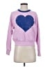 LETLUV Hearts Purple Sweatshirt Size XXS - photo 1