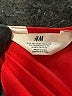 H&M 100% Polyester Red Dress Size 5T - photo 3