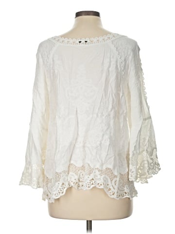 Democracy 3/4 Sleeve Blouse (view 2)