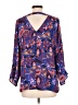 Chenault 100% Polyester Blue 3/4 Sleeve Blouse Size L - photo 2