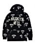 NBA 100% Polyester Black Pullover Hoodie Size 14 - 16 - photo 1
