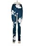 Athleta Floral Blue Leggings Size M - photo 1