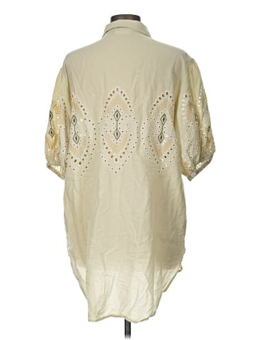7 For All Mankind Short Sleeve Blouse (view 2)