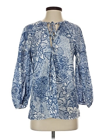 Pearl By Lela Rose 3/4 Sleeve Blouse (view 1)