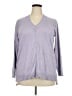 Cable & Gauge Purple Pullover Sweater Size 2X - photo 1