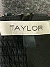 Taylor 100% Rayon Black Cocktail Dress Size 2 - photo 7