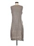 Assorted Brands 100% Linen Gray Cocktail Dress Size M (estimated) - photo 2