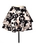 City Triangles 100% Polyester Floral Black Formal Skirt Size 16 - photo 2