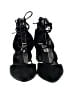 Steve Madden 100% Leather Solid Black Heels Size 8 1/2 - photo 2