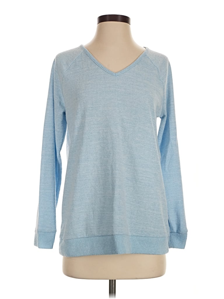 Pre-owned Haven Well Within Pullover Sweater In Blue