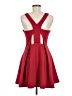 Dina Be 100% Polyester Hearts Red Cocktail Dress Size M - photo 2