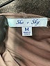 She + Sky Gray Cardigan Size M - photo 7