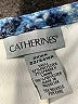 Catherines Blue 3/4 Sleeve Blouse Size 2XWP (22WP-24WP) - photo 7
