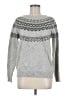 Weatherproof Print Gray Pullover Sweater Size M - photo 1