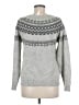 Weatherproof Print Gray Pullover Sweater Size M - photo 2