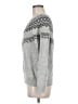 Weatherproof Print Gray Pullover Sweater Size M - photo 5