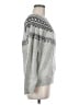 Weatherproof Print Gray Pullover Sweater Size M - photo 4