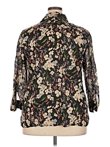 Lauren by Ralph Lauren 3/4 Sleeve Blouse (view 2)