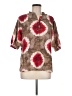 MICHAEL Michael Kors Tie-dye Brown Short Sleeve Blouse Size M - photo 1