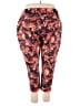 Ulla Popken Print Red Active Pants Size 28 - 30 - photo 2