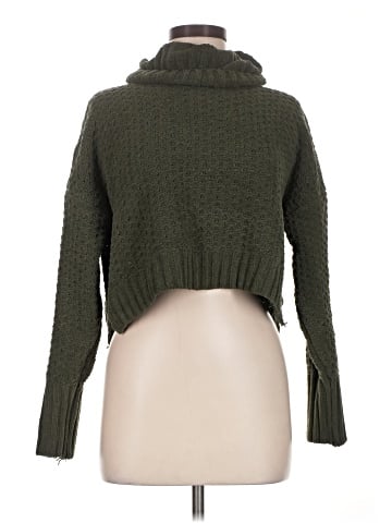 Pink Rose Turtleneck Sweater (view 1)