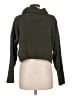 Pink Rose 100% Polyester Green Turtleneck Sweater Size M - photo 2