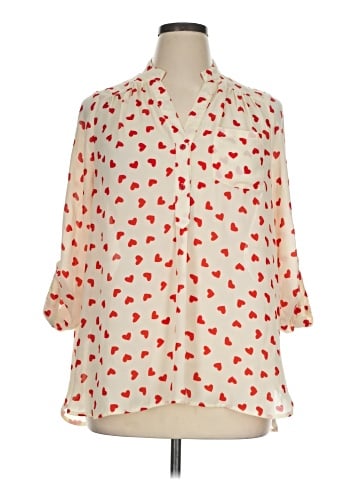 Fun2Fun 3/4 Sleeve Blouse (view 1)