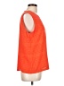 dalia 100% Polyester Orange Sleeveless Blouse Size L - photo 4