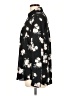 Express Outlet 100% Polyester Floral Black Long Sleeve Blouse Size L - photo 5