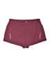Asics Solid Burgundy Athletic Shorts Size L - photo 1