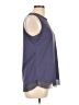 Apana 100% Polyester Purple Sleeveless Top Size L - photo 4