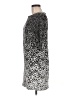 Lbisse Graphic Silver Cocktail Dress Size M - photo 5