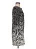 Lbisse Graphic Silver Cocktail Dress Size M - photo 4