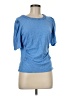 Democracy Blue Short Sleeve Top Size M - photo 1