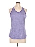 Adidas 100% Polyester Purple Sleeveless Top Size L - photo 1
