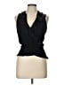 Escada 100% Silk Black Sleeveless Silk Top Size EU 42 / US 12 - photo 1