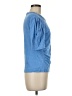 Democracy Blue Short Sleeve Top Size M - photo 4