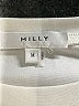 Milly Ivory Short Sleeve Top Size M - photo 7