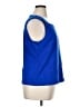 Talbots Blue Sleeveless Blouse Size XL - photo 4