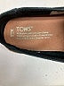 TOMS Solid Black Flats Size 7 1/2 - photo 3