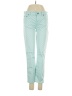 J.Crew Polka Dots Teal Jeans Size 27 waist - photo 1