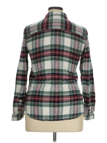 American Eagle Outfitters Long Sleeve Button-Down Shirt (view 2)