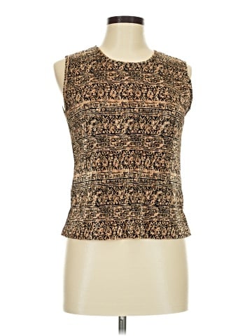 Plisse Sleeveless Top (view 1)