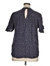 Maeve Blue Short Sleeve Blouse Size XL - photo 2